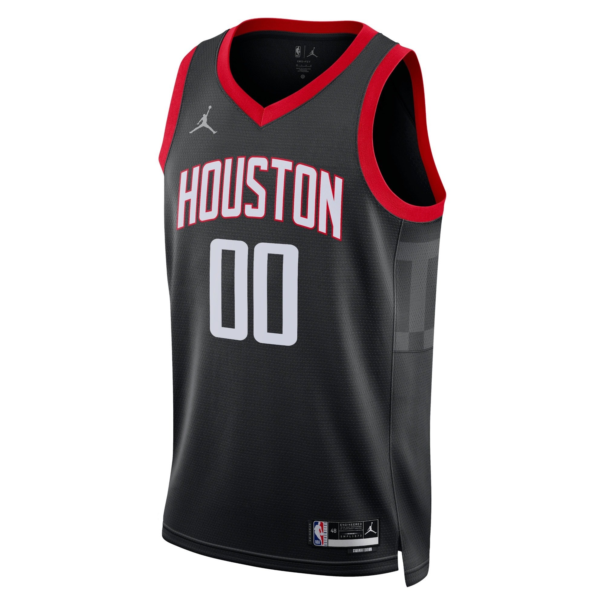Houston Rockets Jordan Statement Swingman Custom Jersey Unisex Multicolor
