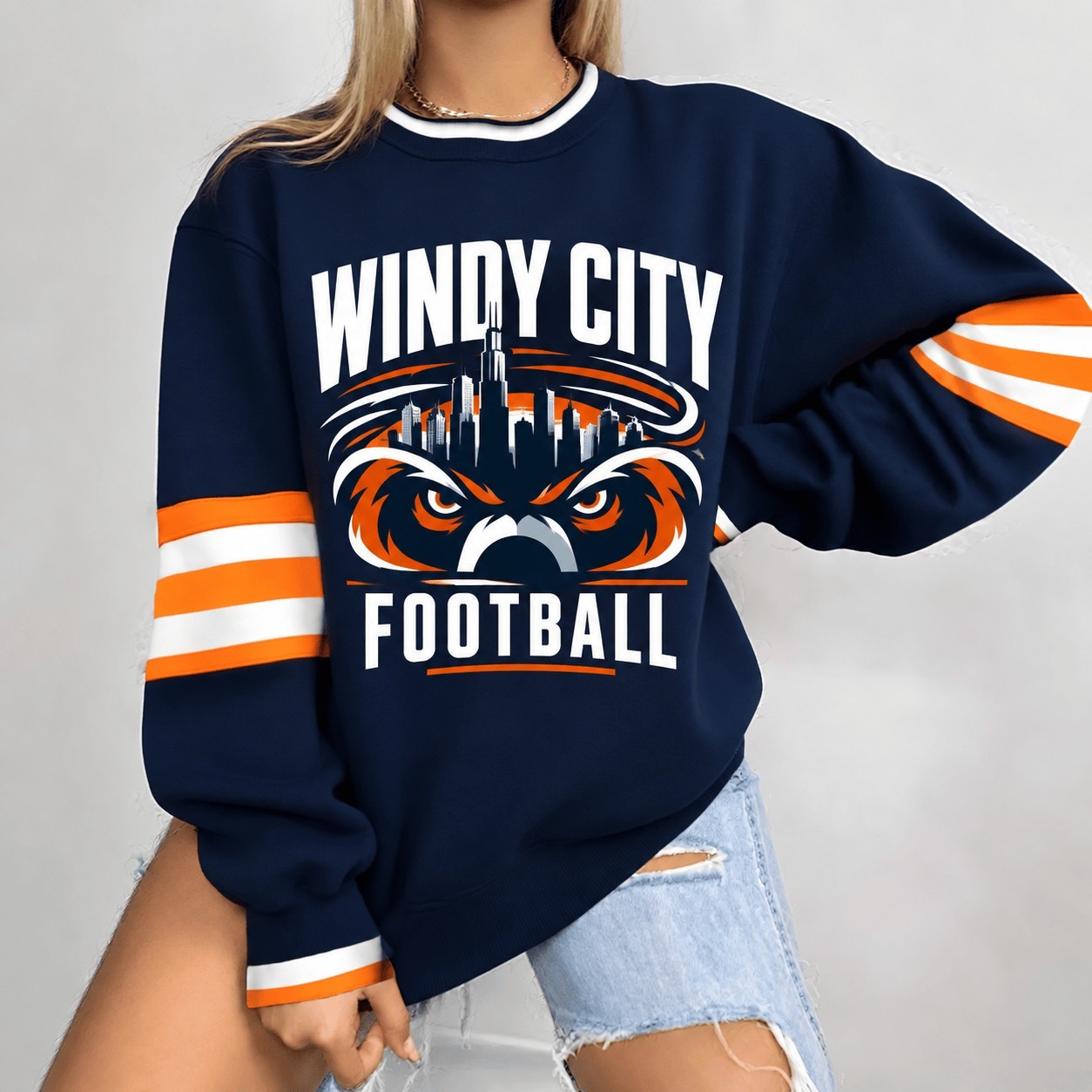 Musemora - Unisex Chicago Bears Sweatshirt - Football