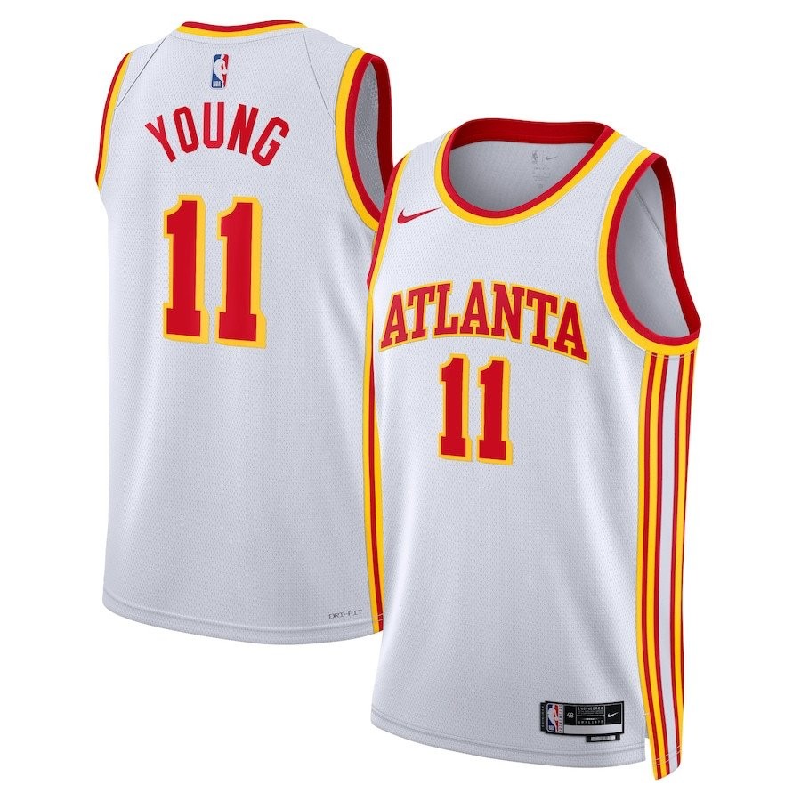 Trae Young 11 Atlanta Hawks Unisex Swingman Jersey Association Edition White