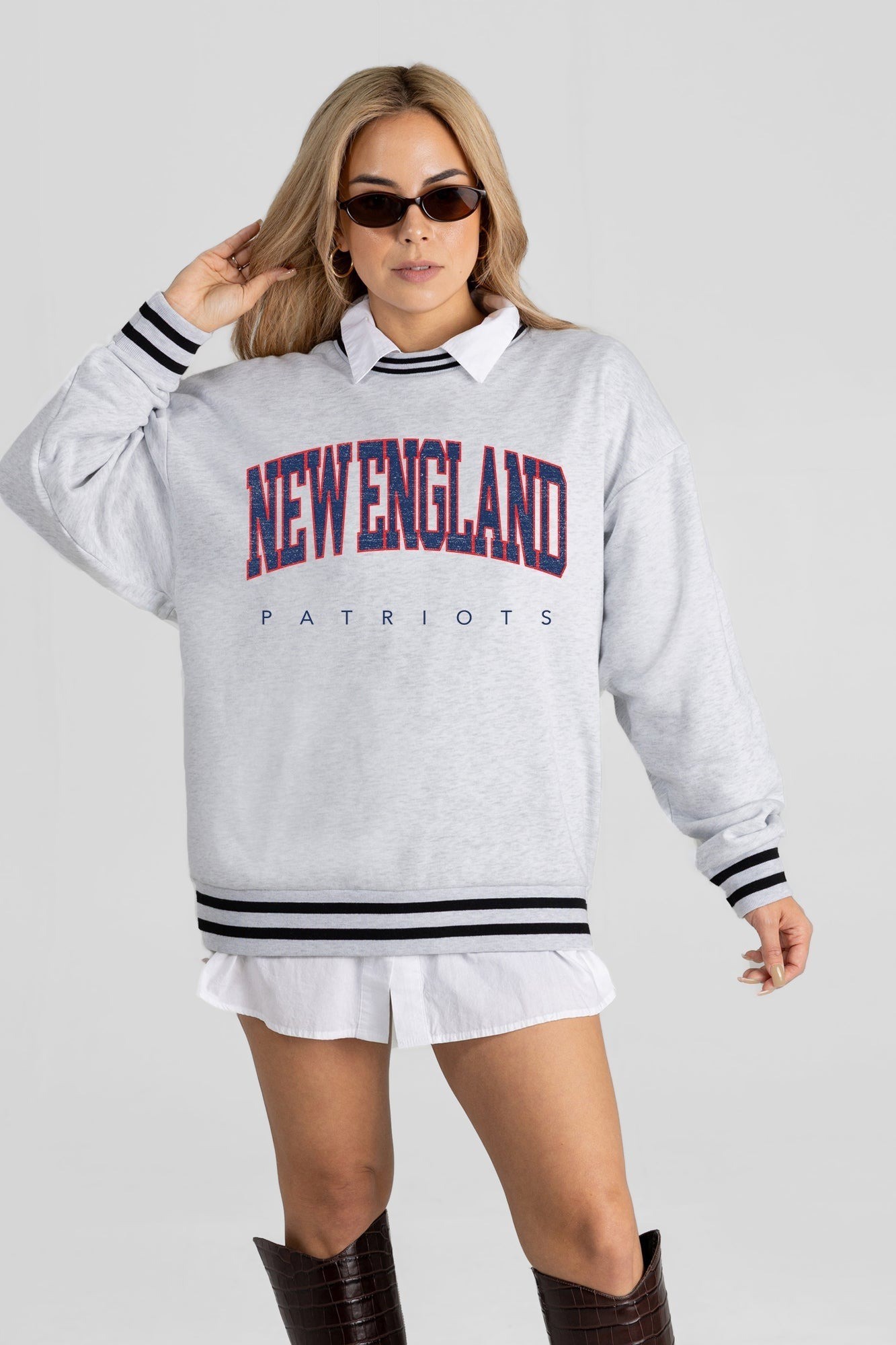 Musemora - Unisex New England Patriots Sweatshirt - Football