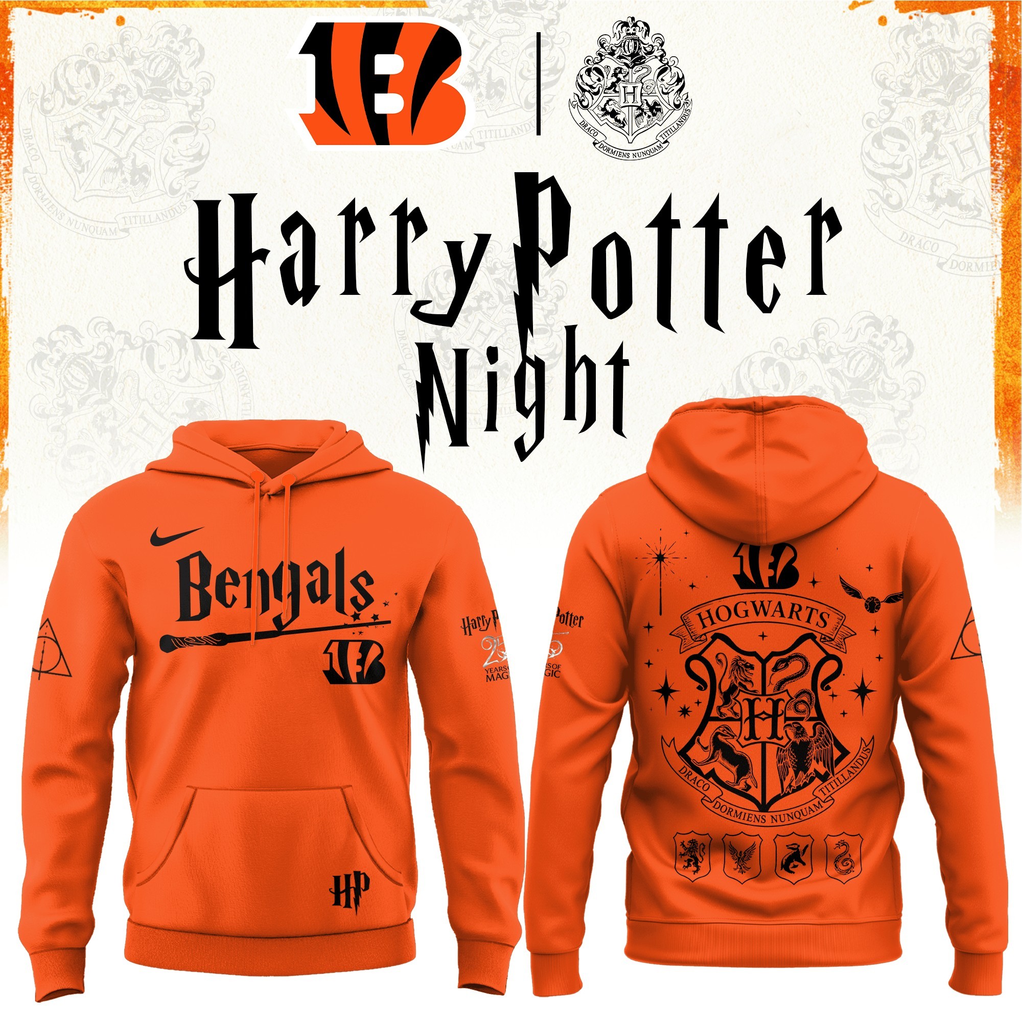 Musemora - Unisex Cincinnati Bengals Hoodie