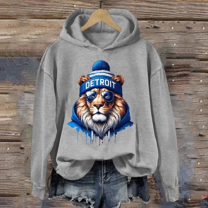 Musemora - Unisex Detroit Lions Hoodie - Football