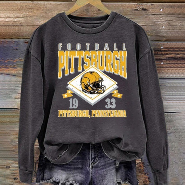 Musemora - Unisex Pittsburgh Steelers Sweatshirt - Game Day Football