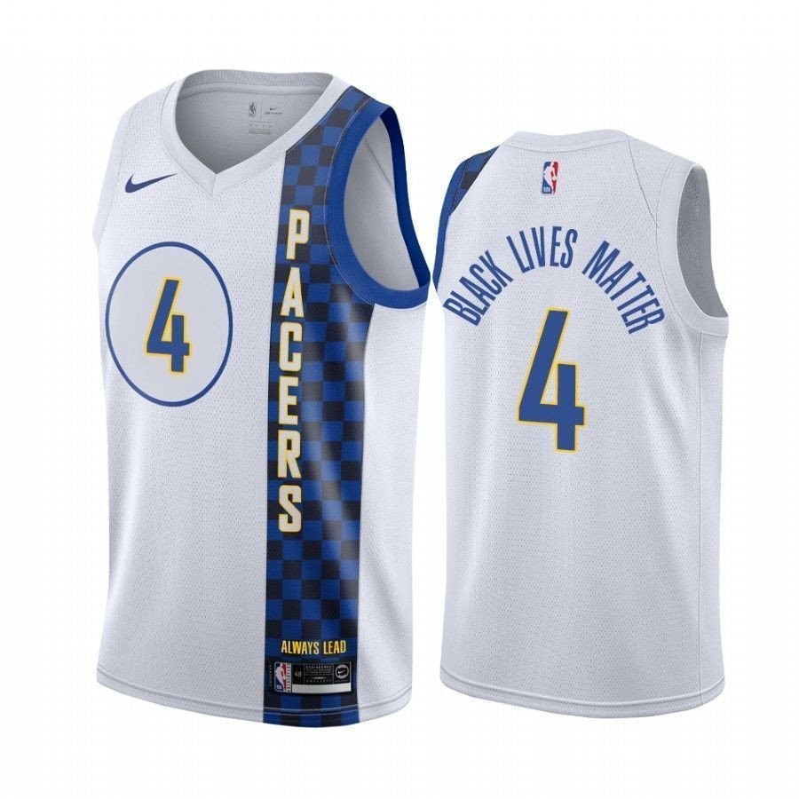 Victor Oladipo Black Lives Matter Pacers City Jersey