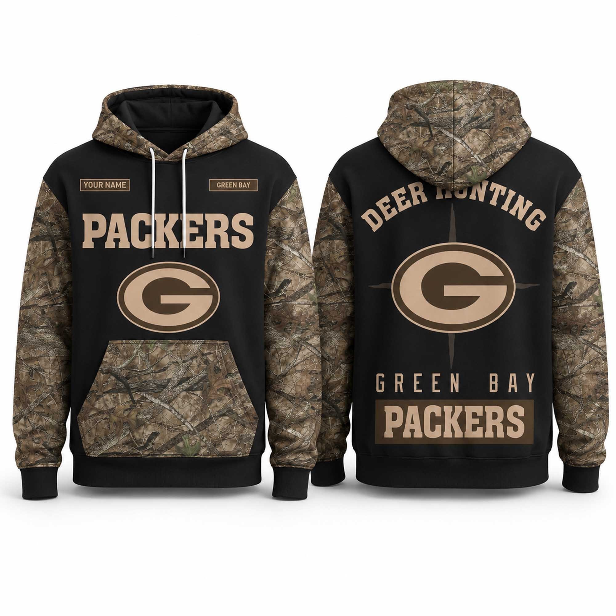 Musemora - Unisex Green Bay Packers Hoodie - Football