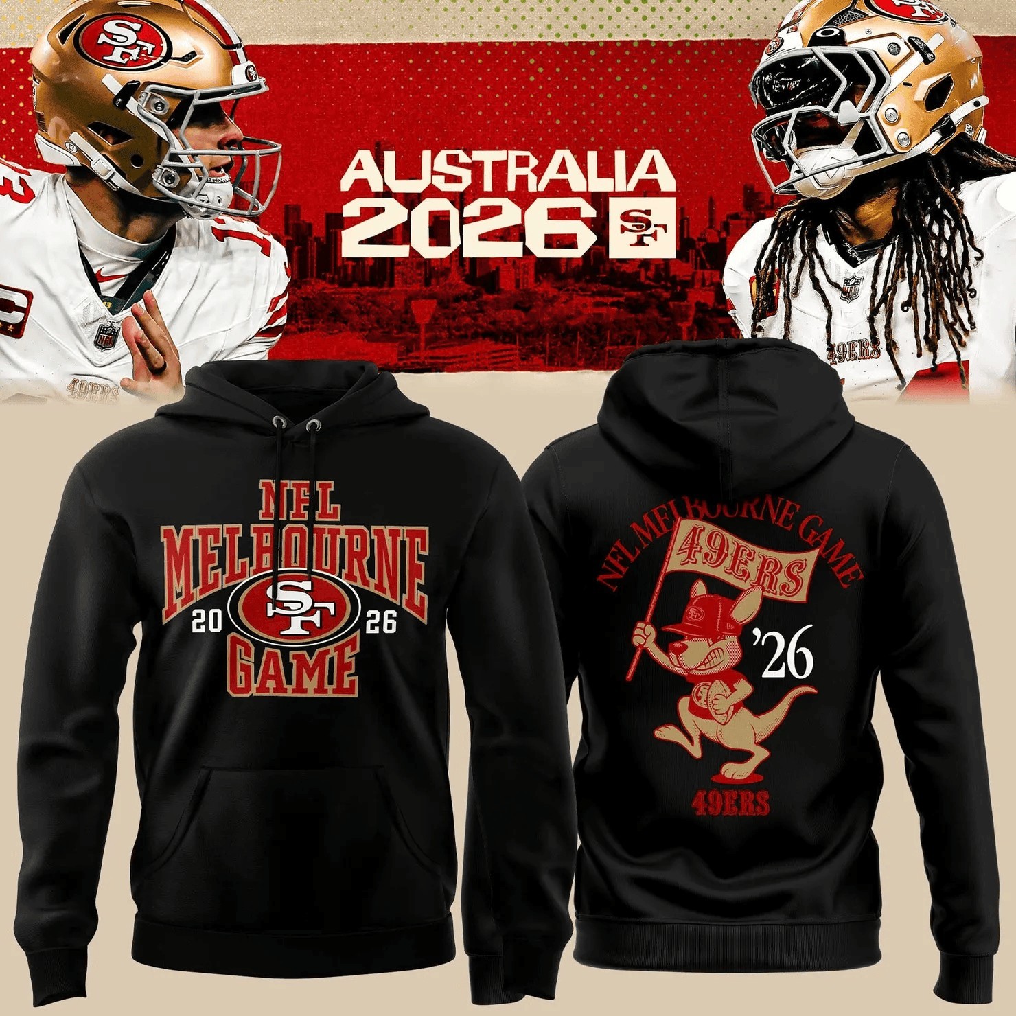 Musemora - Unisex San Francisco 49ers Hoodie