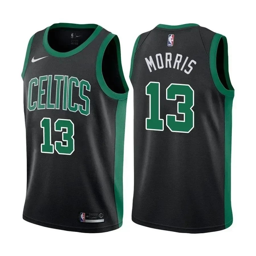 Men's Marcus Morris Boston Celtics Statement Edition Black Jersey S-3XL