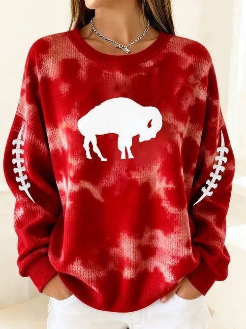 Musemora - Unisex Buffalo Bills Sweatshirt - Football Fan Gear