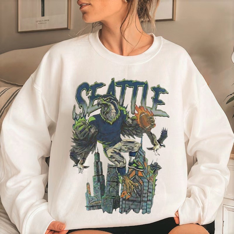 Musemora - Unisex Seattle Seahawks Sweatshirt - Football