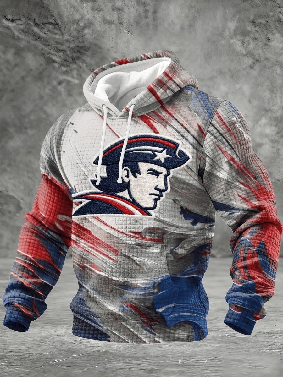 Musemora - Unisex New England Patriots Hoodie - Football Mascot