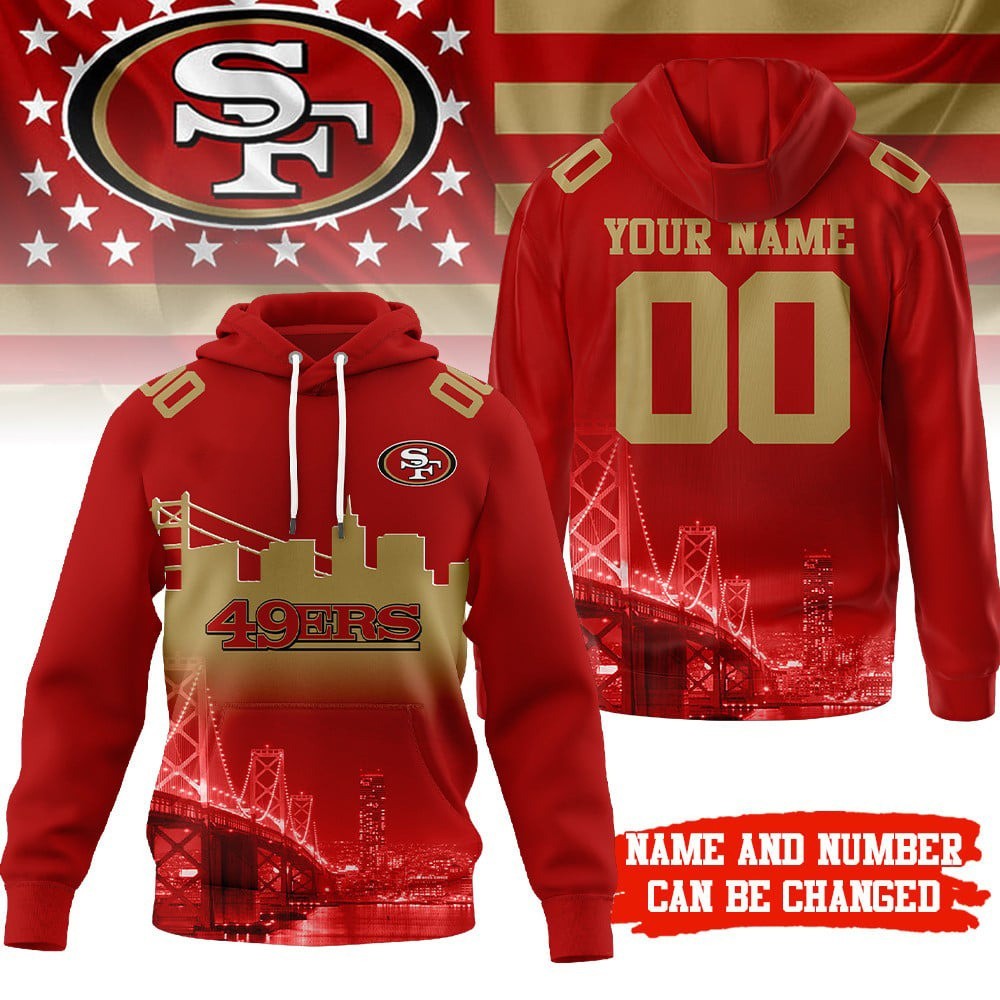 Musemora - Unisex San Francisco 49ers Hoodie - Game Day Football