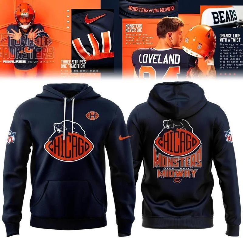 Musemora - Unisex Chicago Bears Hoodie