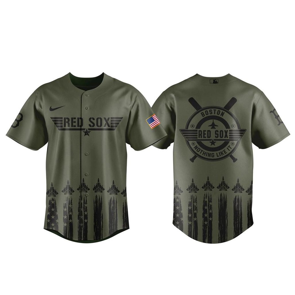 Boston Red Sox x Top Gun Night 2026 Baseball Jersey