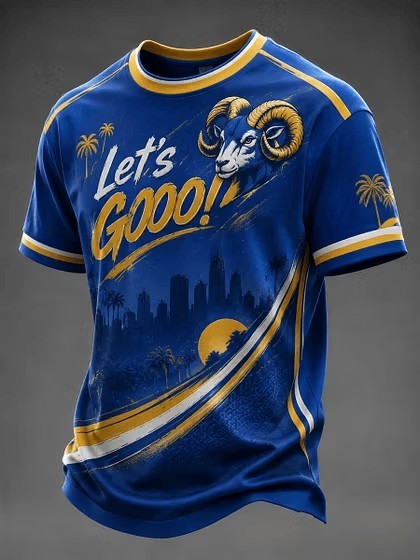Musemora - Unisex Los Angeles Rams T-Shirt