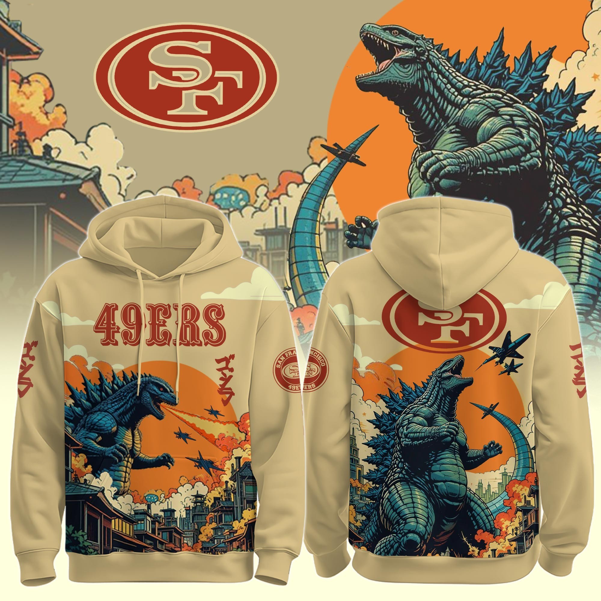 Musemora - Unisex San Francisco 49ers Hoodie