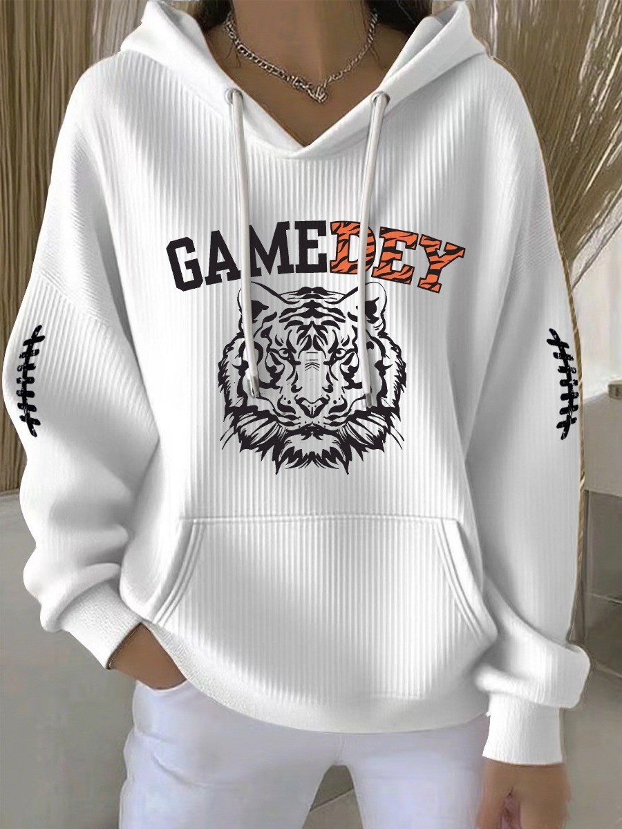 Musemora - Women's Cincinnati Bengals Hoodie - Game Day Football