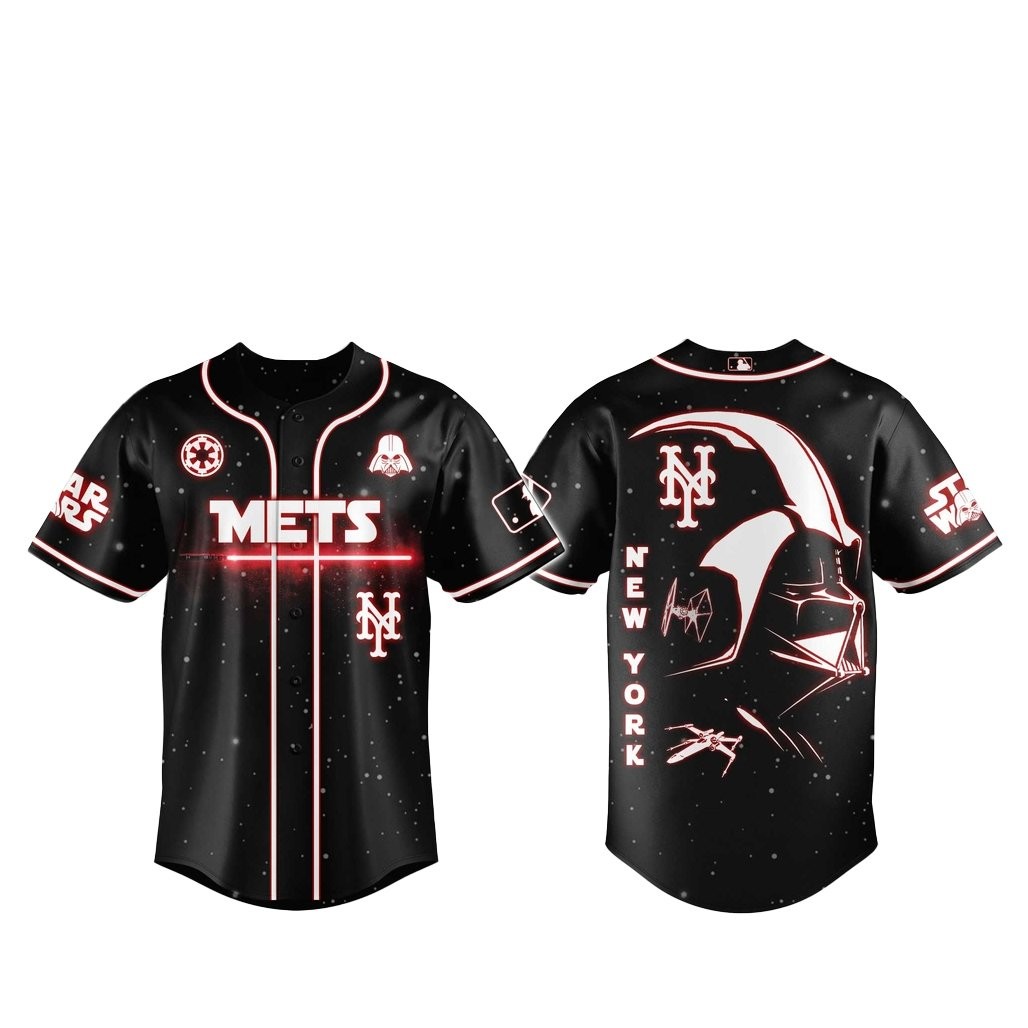New York Mets x Star Wars Darth Vader 2026 Baseball Jersey