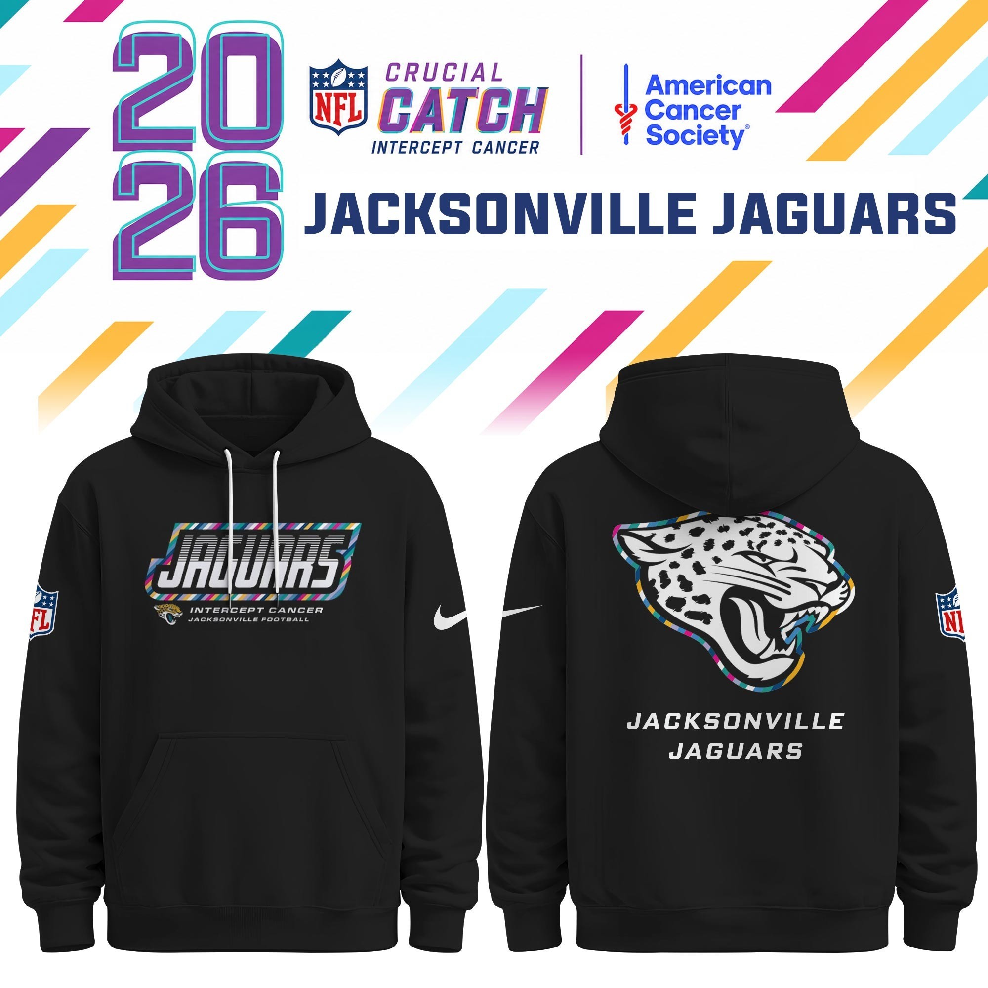 Musemora - Unisex Jacksonville Jaguars Hoodie - Fan Gear