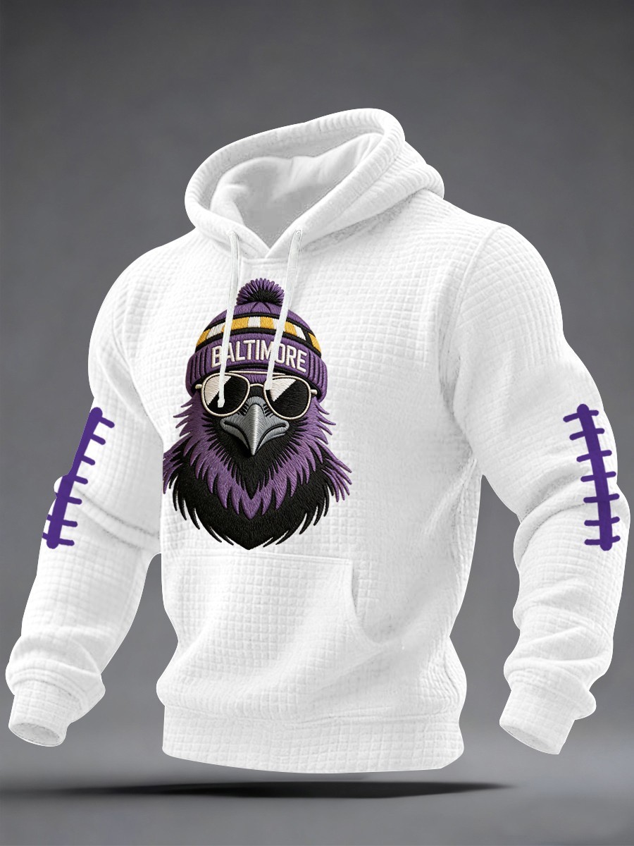 Musemora - Men's Baltimore Ravens Hoodie - Mascot