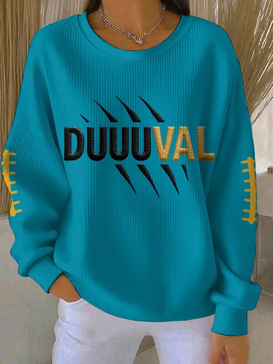 Musemora - Women's Jacksonville Jaguars Sweatshirt