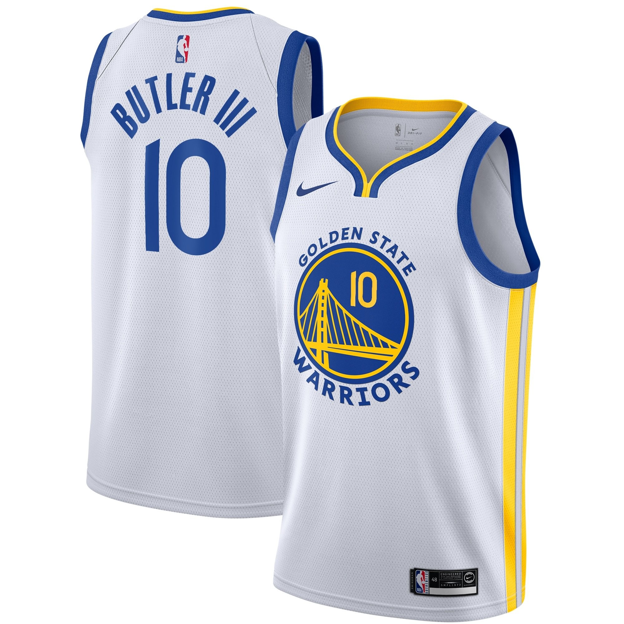Golden State Warriors Association Edition Swingman Jersey White Jimmy Butler III Youth