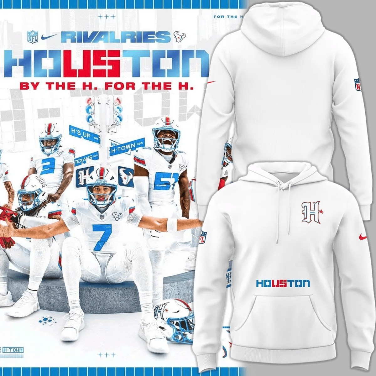 Musemora - Unisex Houston Texans Hoodie