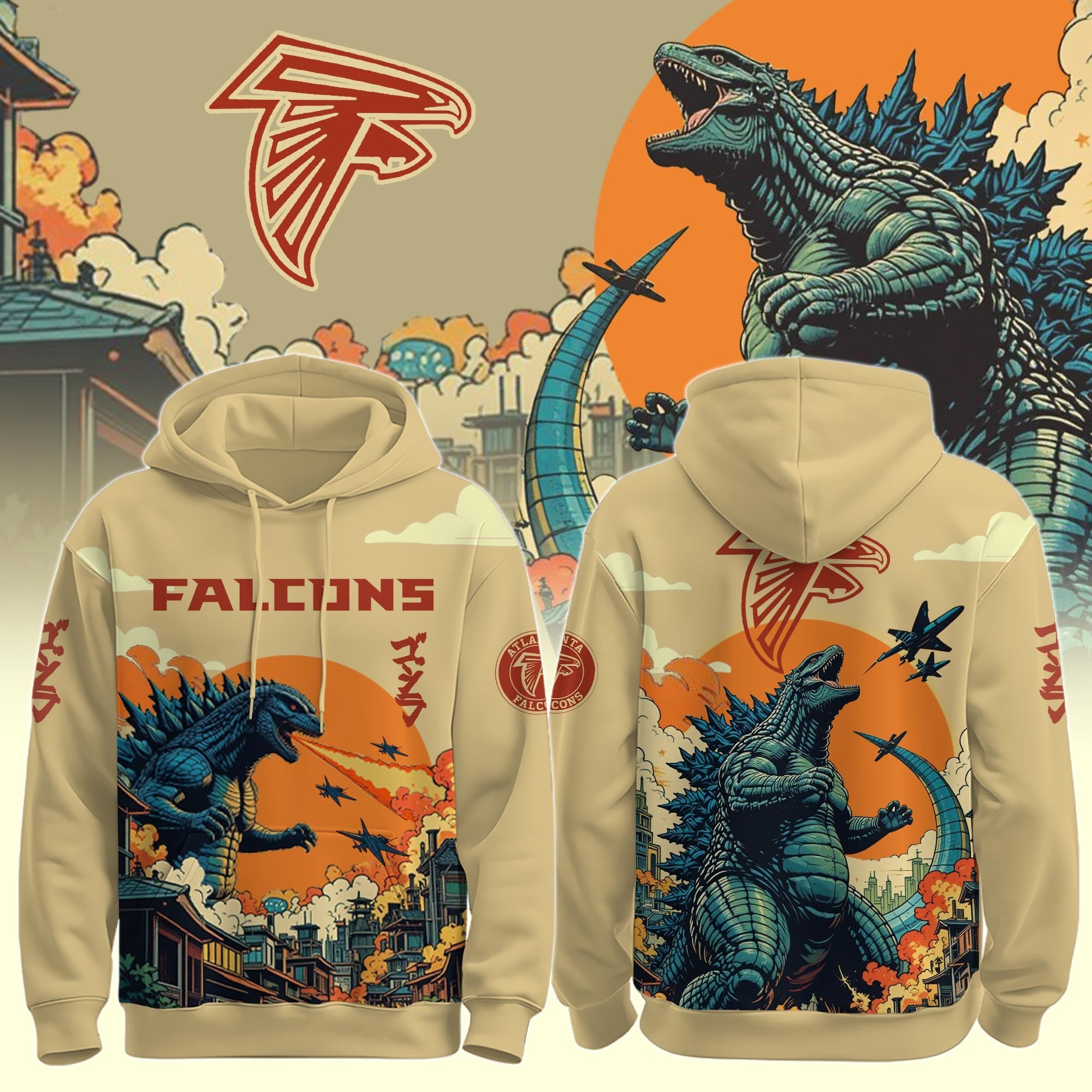 Musemora - Unisex Atlanta Falcons Hoodie