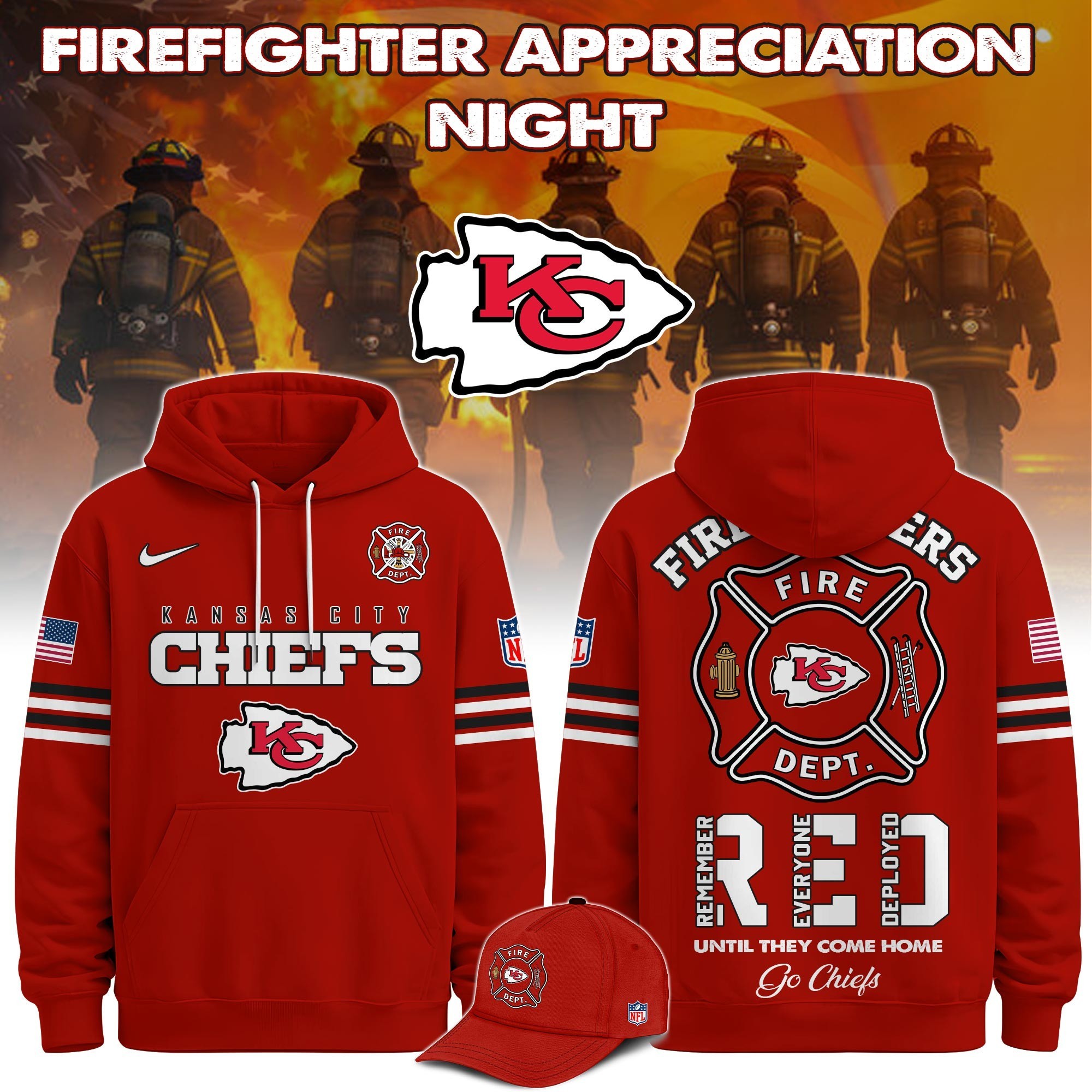 Musemora - Unisex Kansas City Chiefs Hoodie