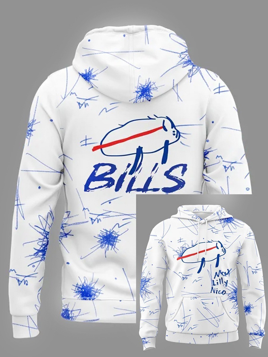 Musemora - Men's Buffalo Bills Hoodie - Football