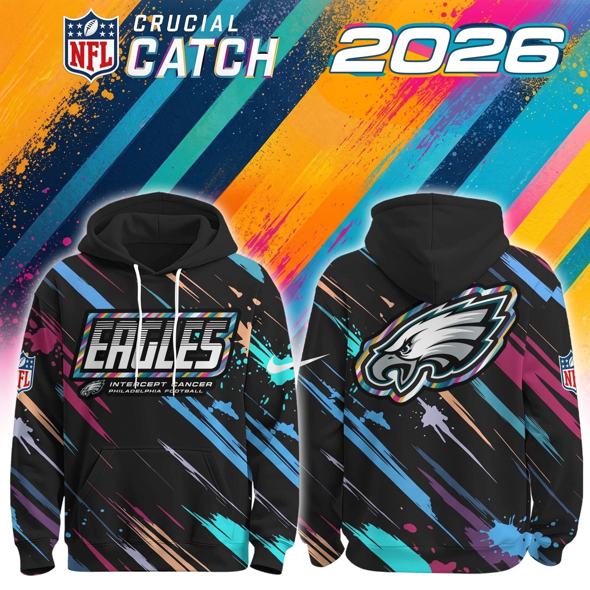Musemora - Unisex Philadelphia Eagles Hoodie - Football
