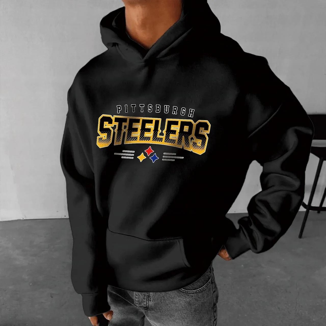 Musemora - Men's Pittsburgh Steelers Hoodie