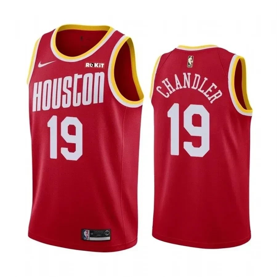 Men's Houston Rockets Tyson Chandler #19 Classics Basketball Jersey