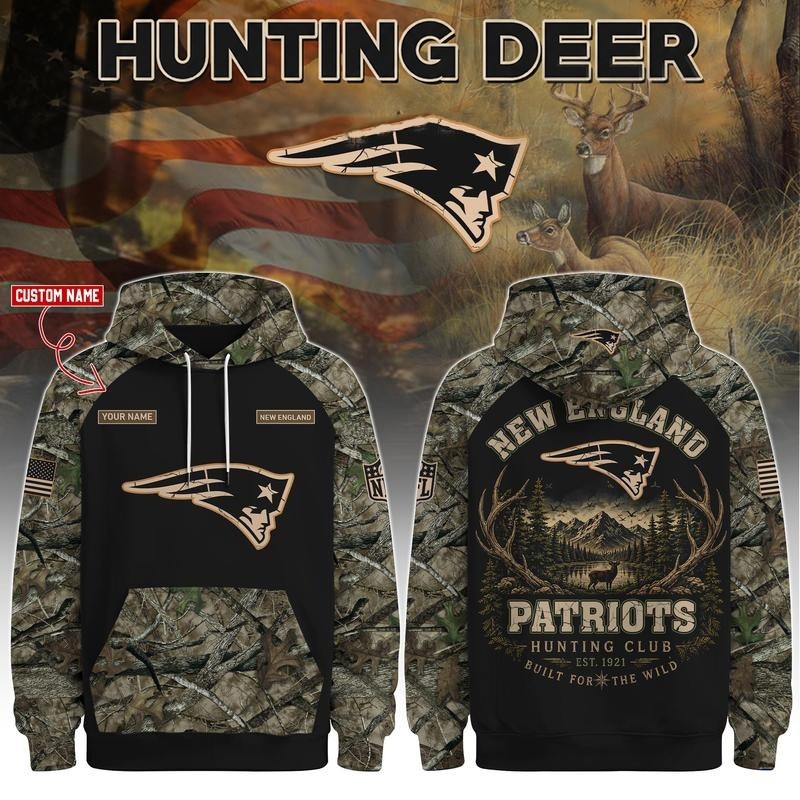 Musemora - Unisex New England Patriots Hoodie