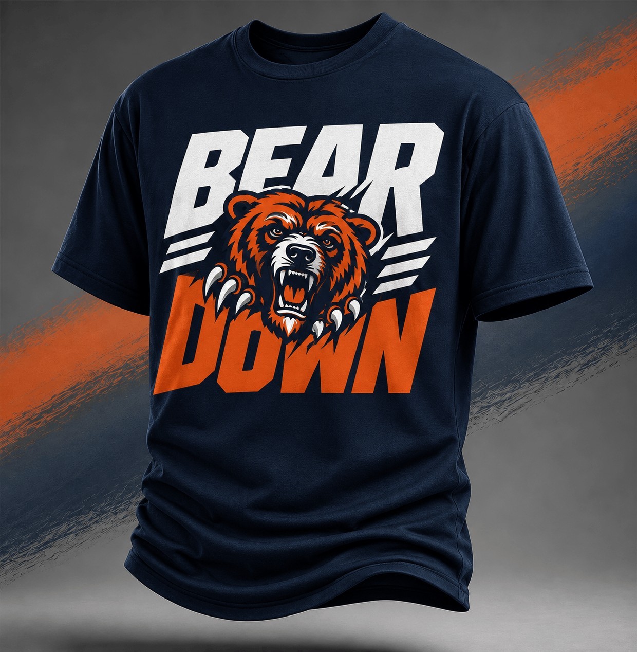 Musemora - Unisex Chicago Bears T-Shirt - Football Fan Gear