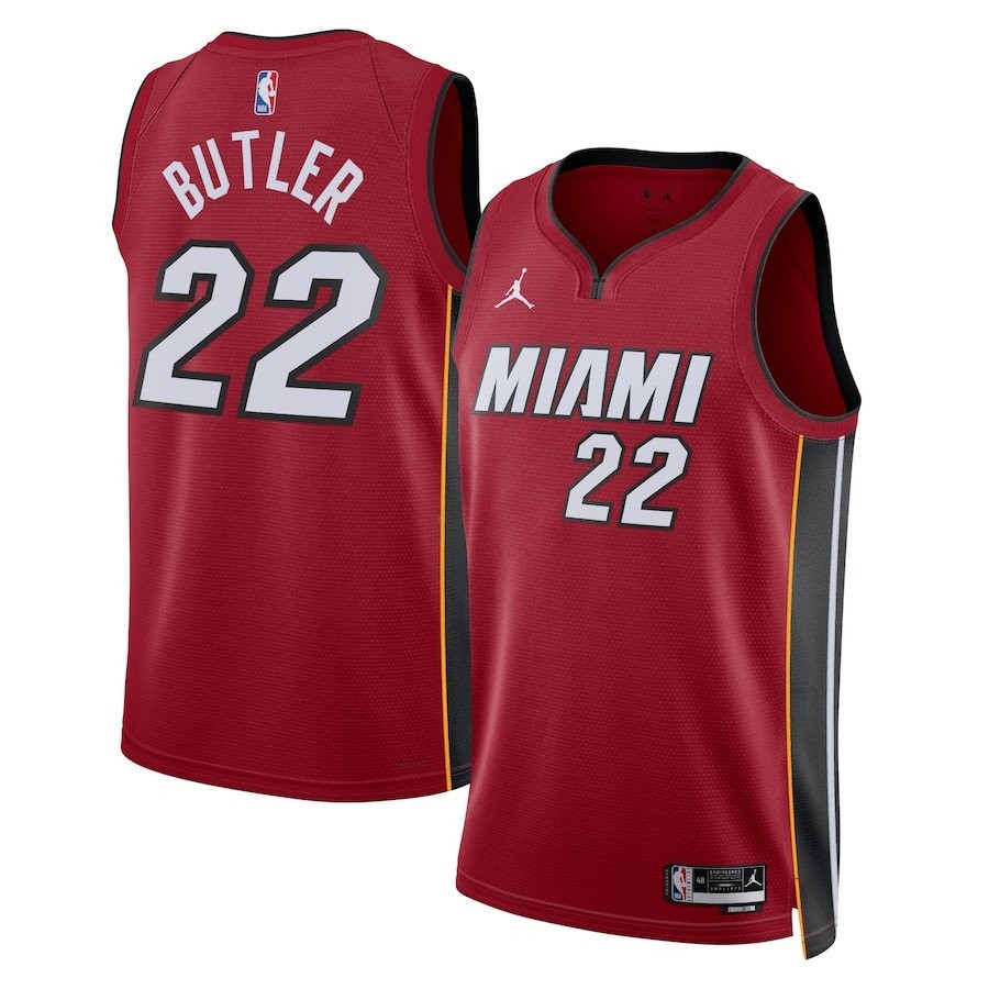 Jimmy Butler 22 Miami Heat Unisex Swingman Jersey Statement Edition Crimson