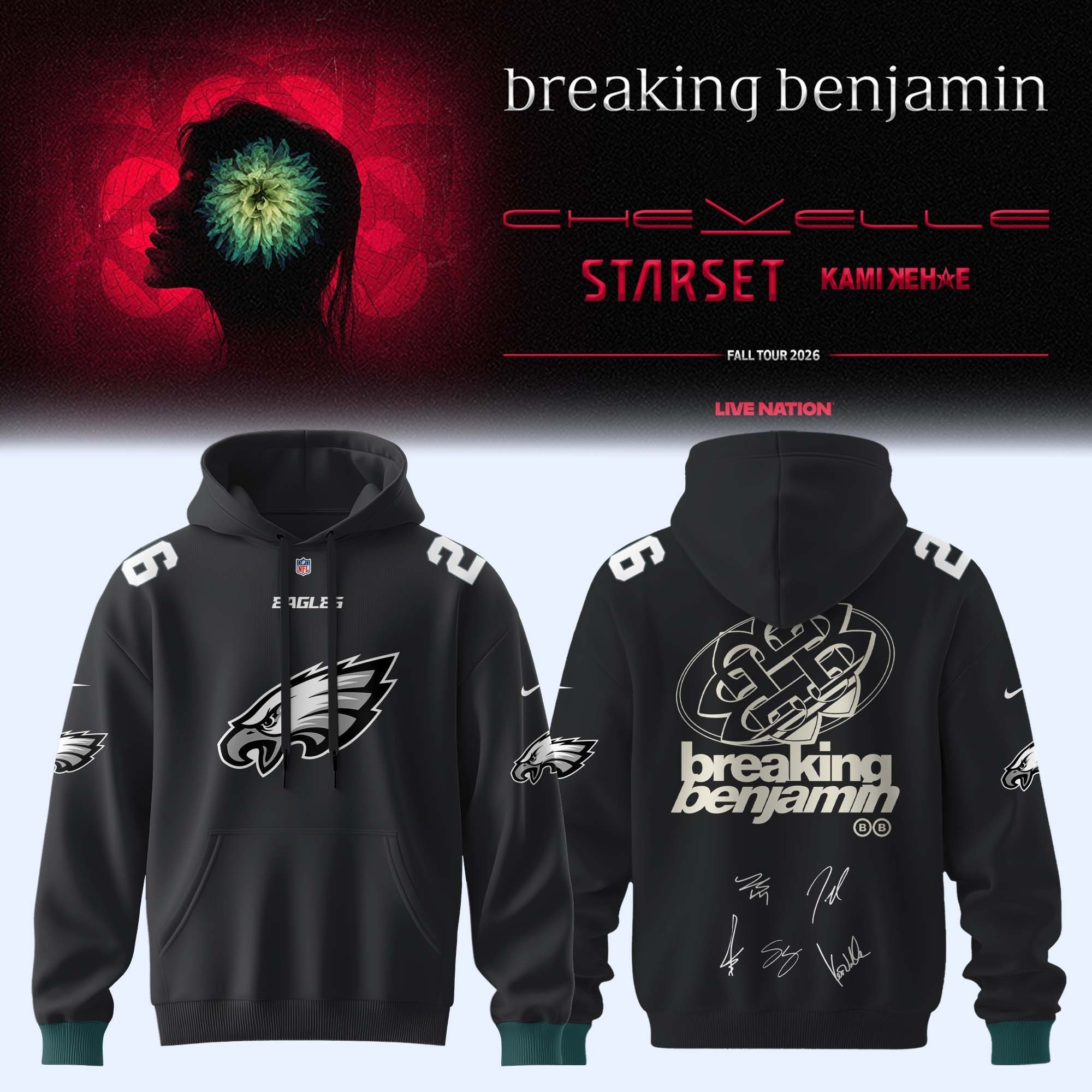 Musemora - Unisex Philadelphia Eagles Hoodie