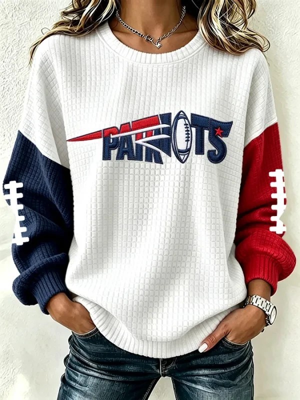 Musemora - Unisex New England Patriots Sweatshirt - Football