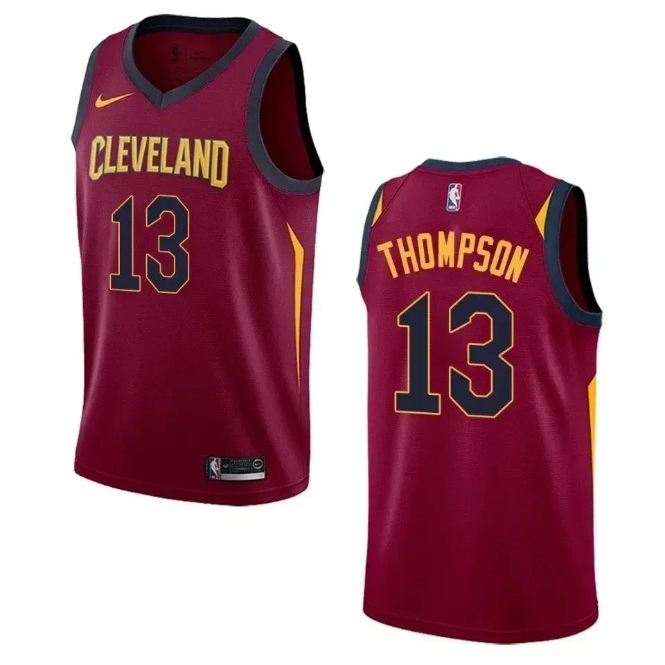Men's Cleveland Cavaliers 13 Tristan Thompson Icon Swingman Jersey - Maroon
