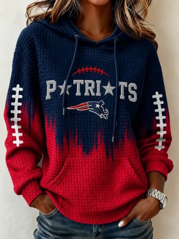 Musemora - Unisex New England Patriots Hoodie - Game Day Football